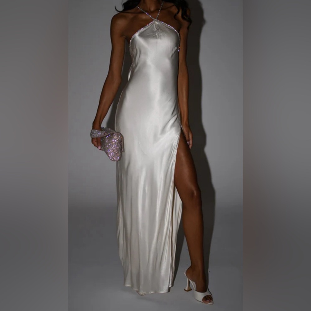 MESHKI Diamante Dress